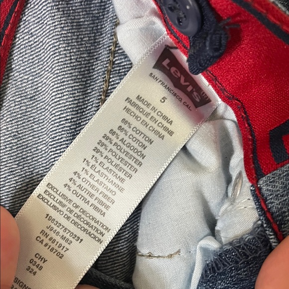 Levi's Little Kids Black Jeans Set - Picture 9 of 10